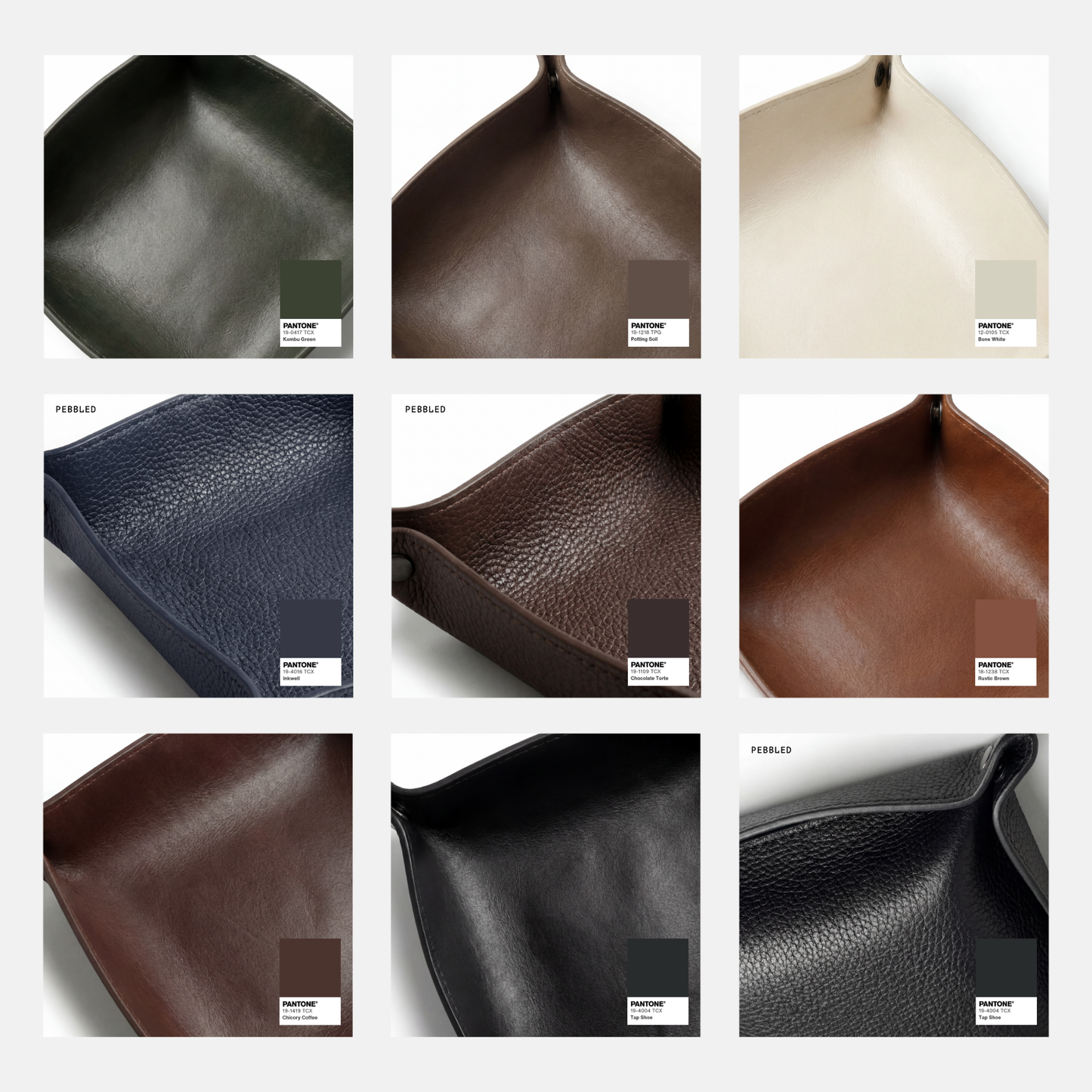 Leather Valet Tray