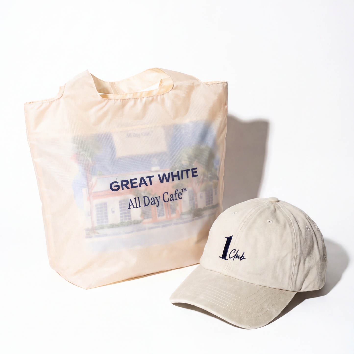 Nylon Grocery Tote