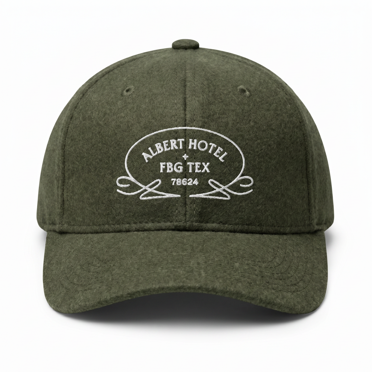 Melton Wool Ball Cap