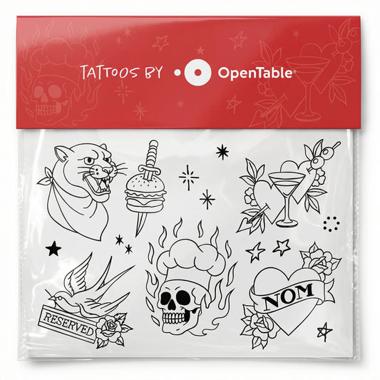 Temporary Tattoo Sheet