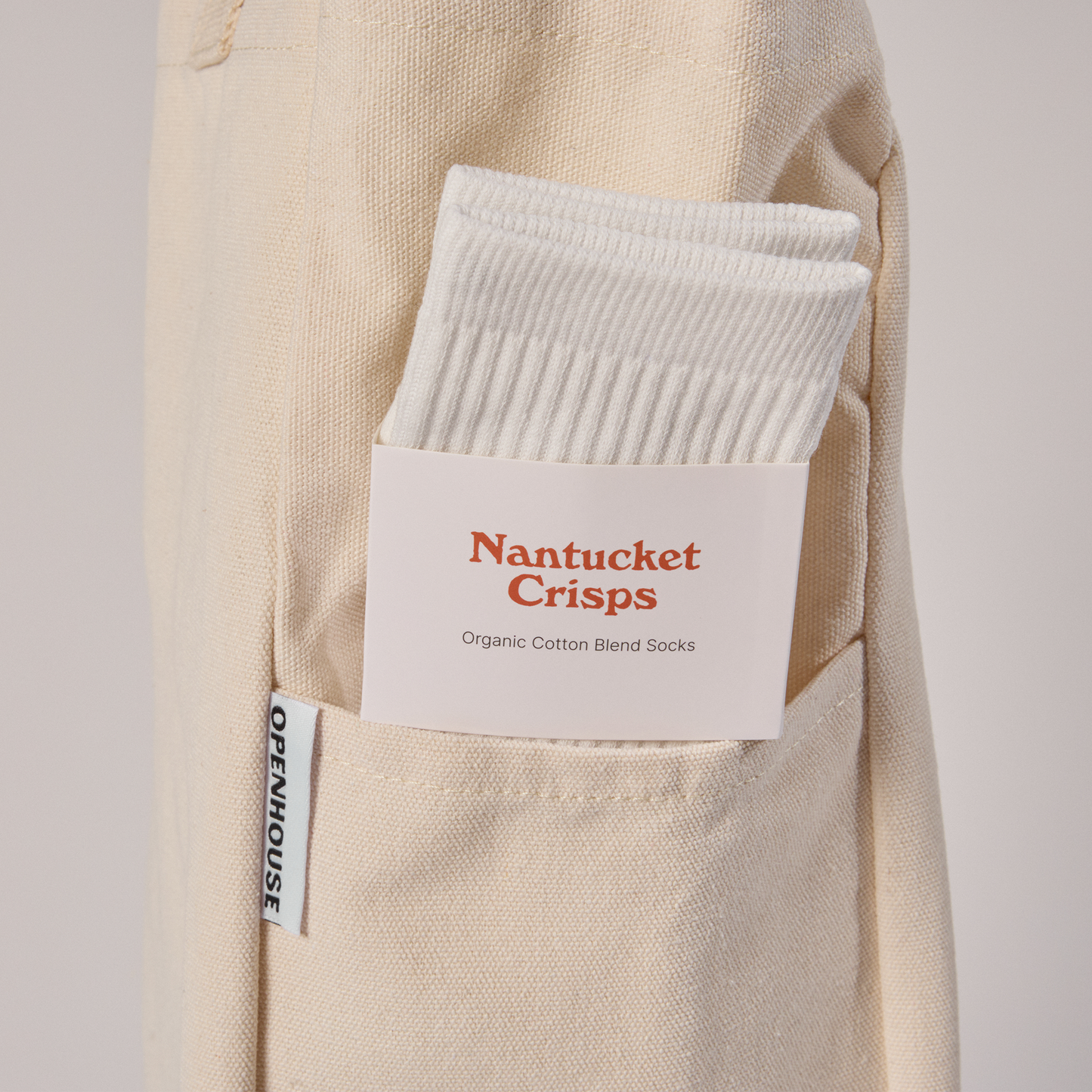 Cotton Knit Ribbed Socks