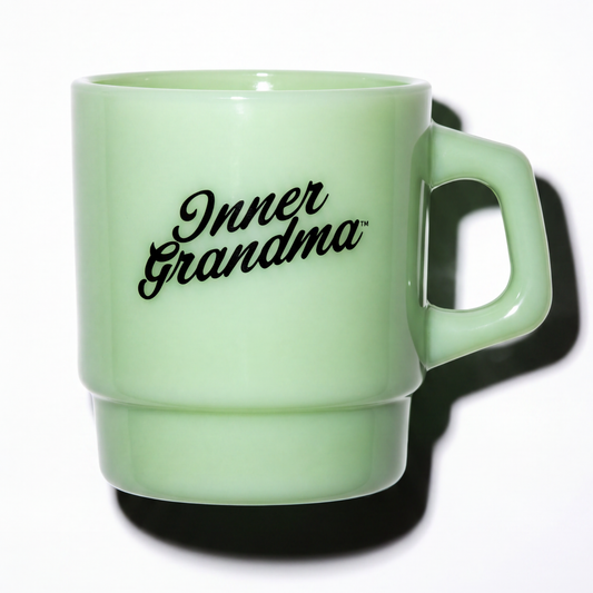 Milk Glass Mug