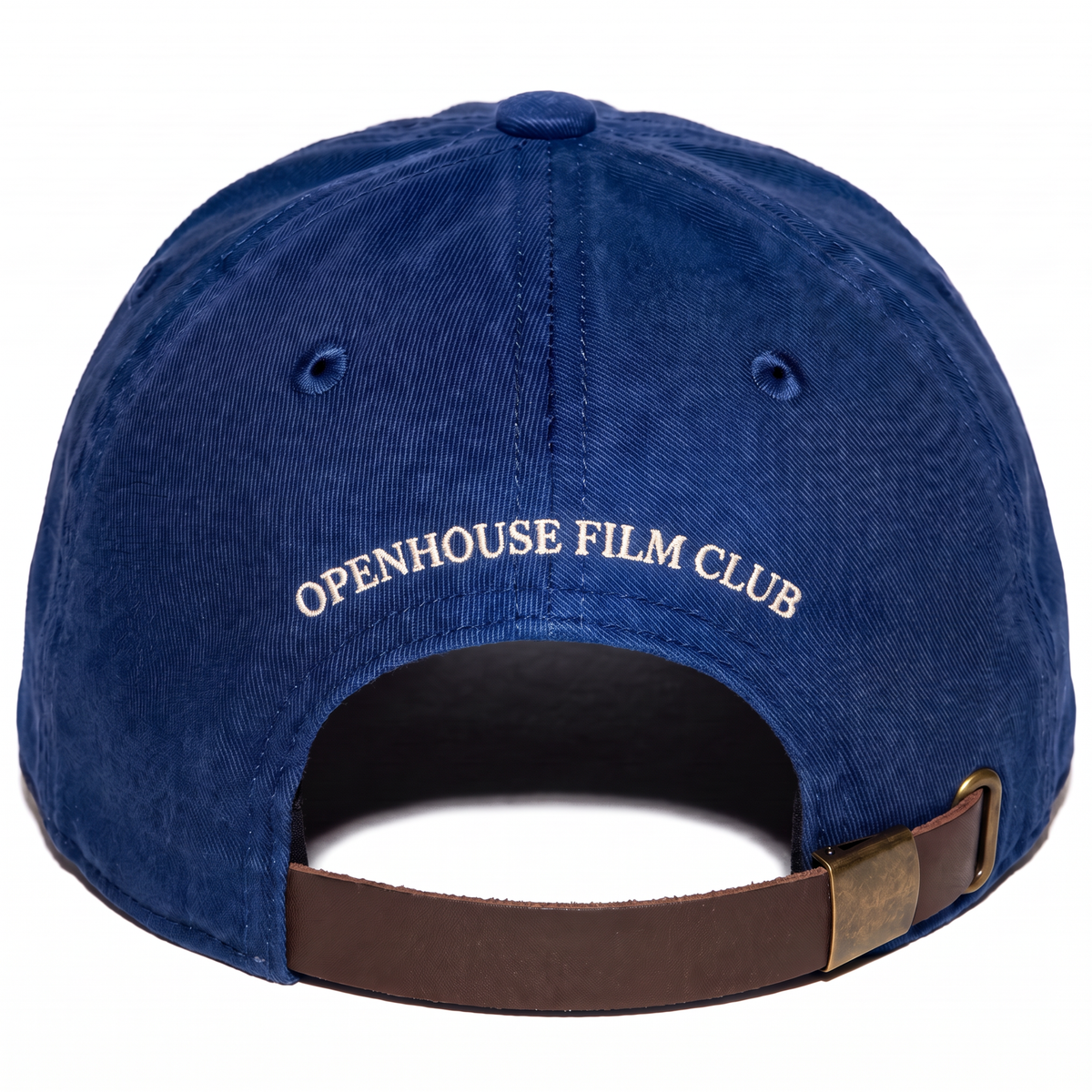Leather Strap Dad Cap