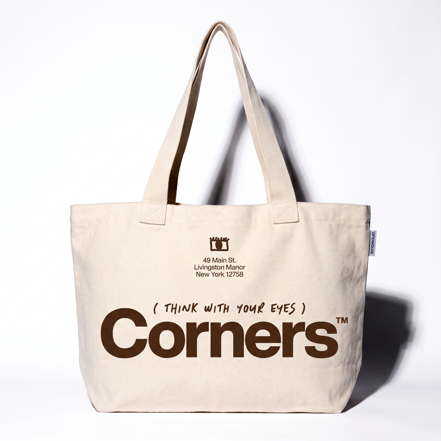 Wide Canvas Tote
