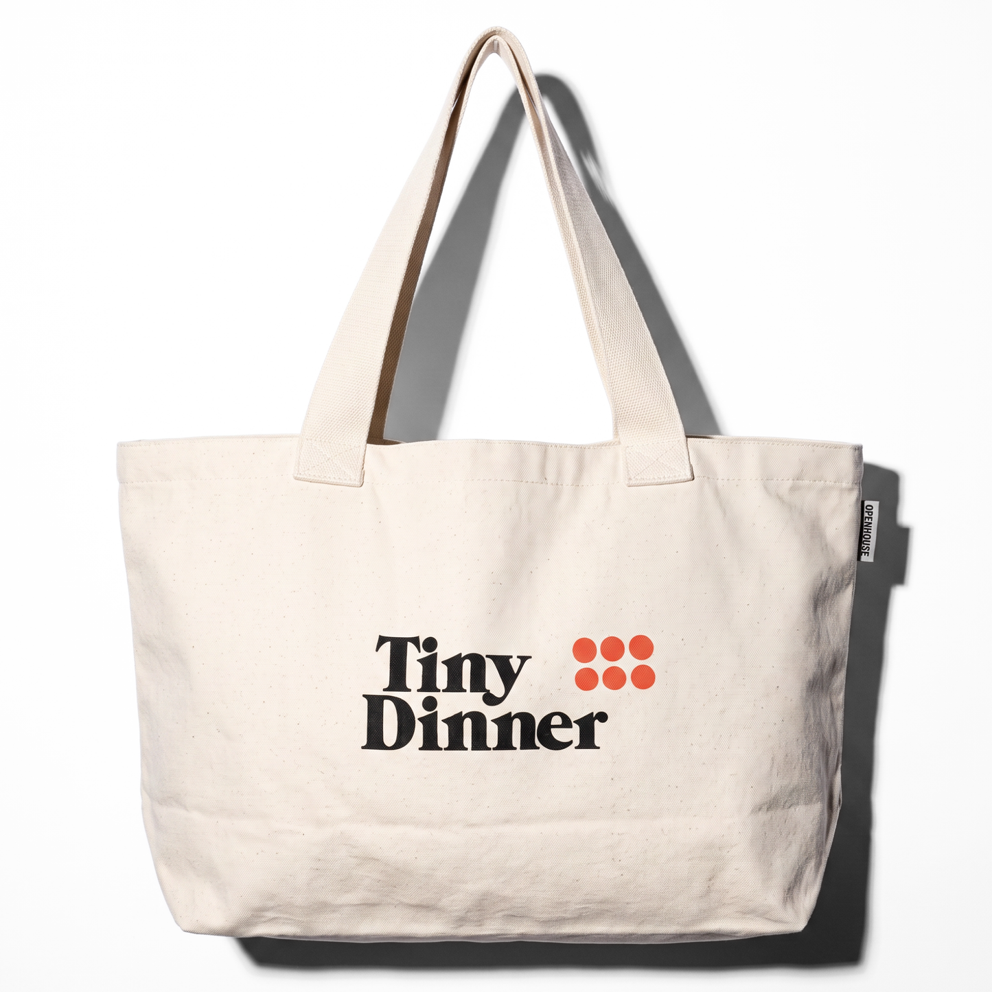 Wide Canvas Tote