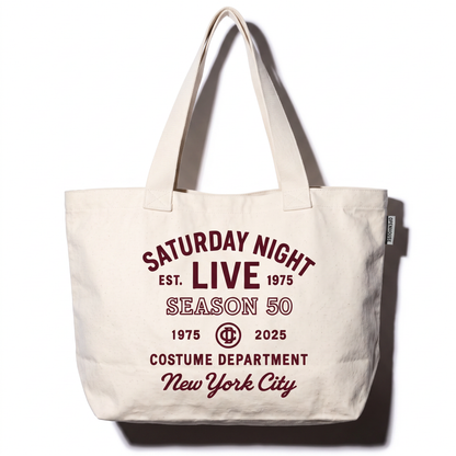 Wide Canvas Tote