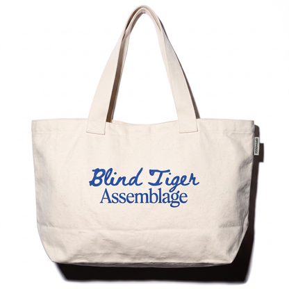 Wide Canvas Tote