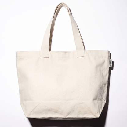 Wide Canvas Tote