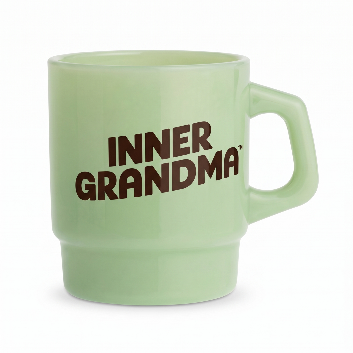 Milk Glass Mug