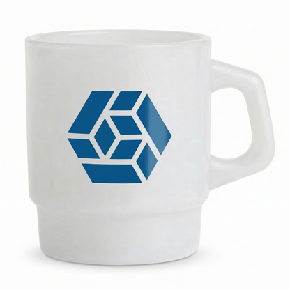 Milk Glass Mug