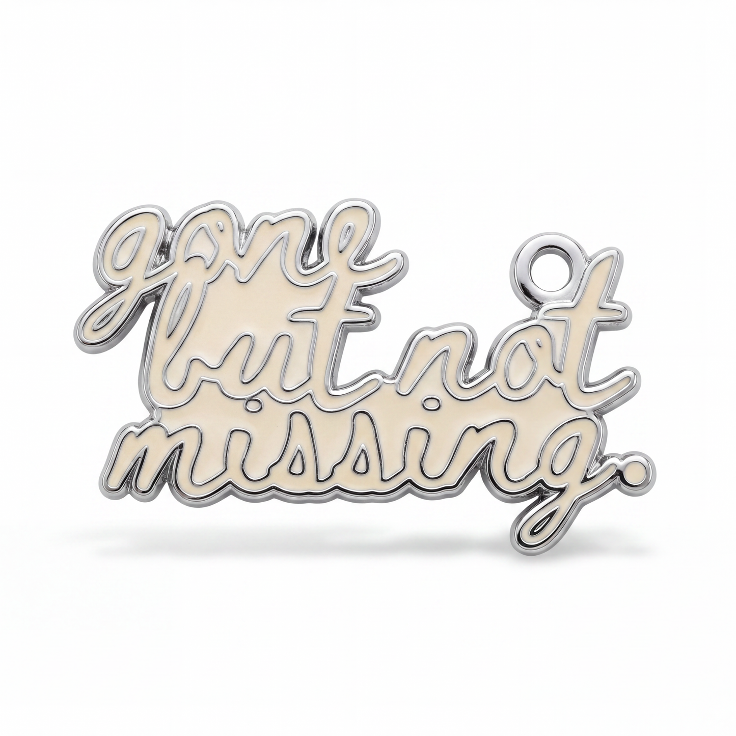 Enamel Charm Keychain