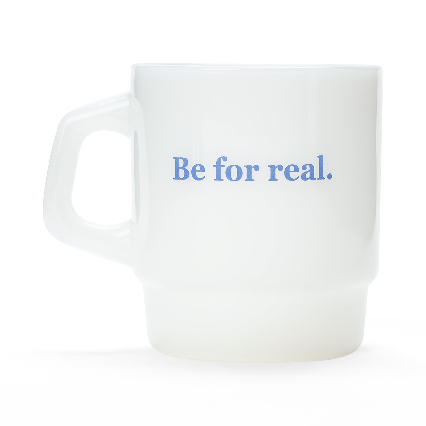 Milk Glass Mug