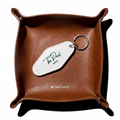 Leather Valet Tray