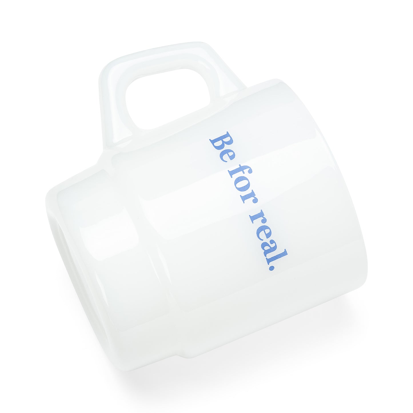 Milk Glass Mug