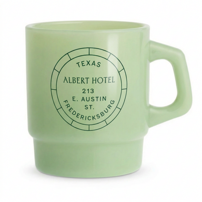 Milk Glass Mug