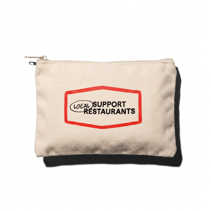 Canvas Toiletry Pouch
