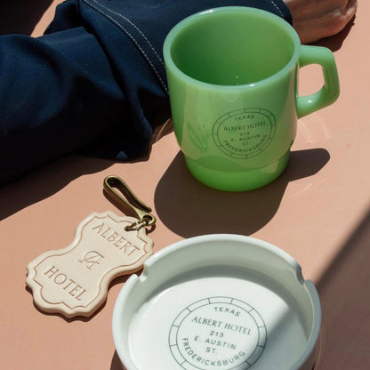 Milk Glass Mug