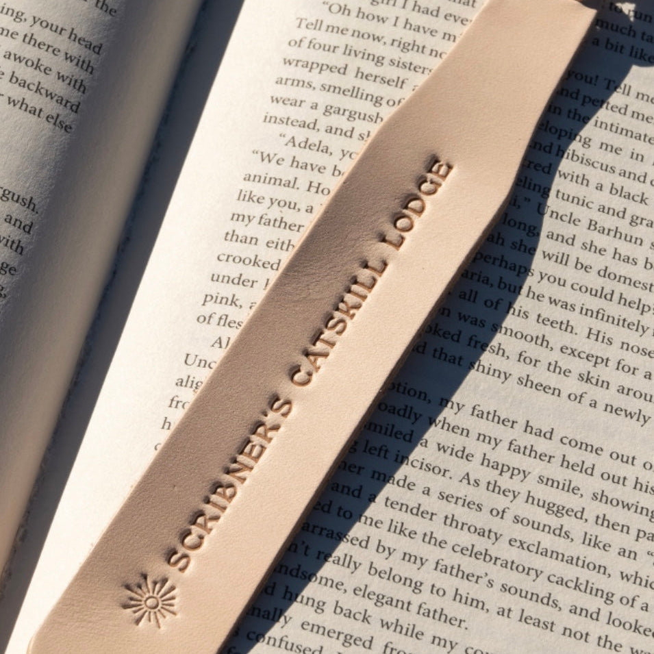 Leather Bookmark