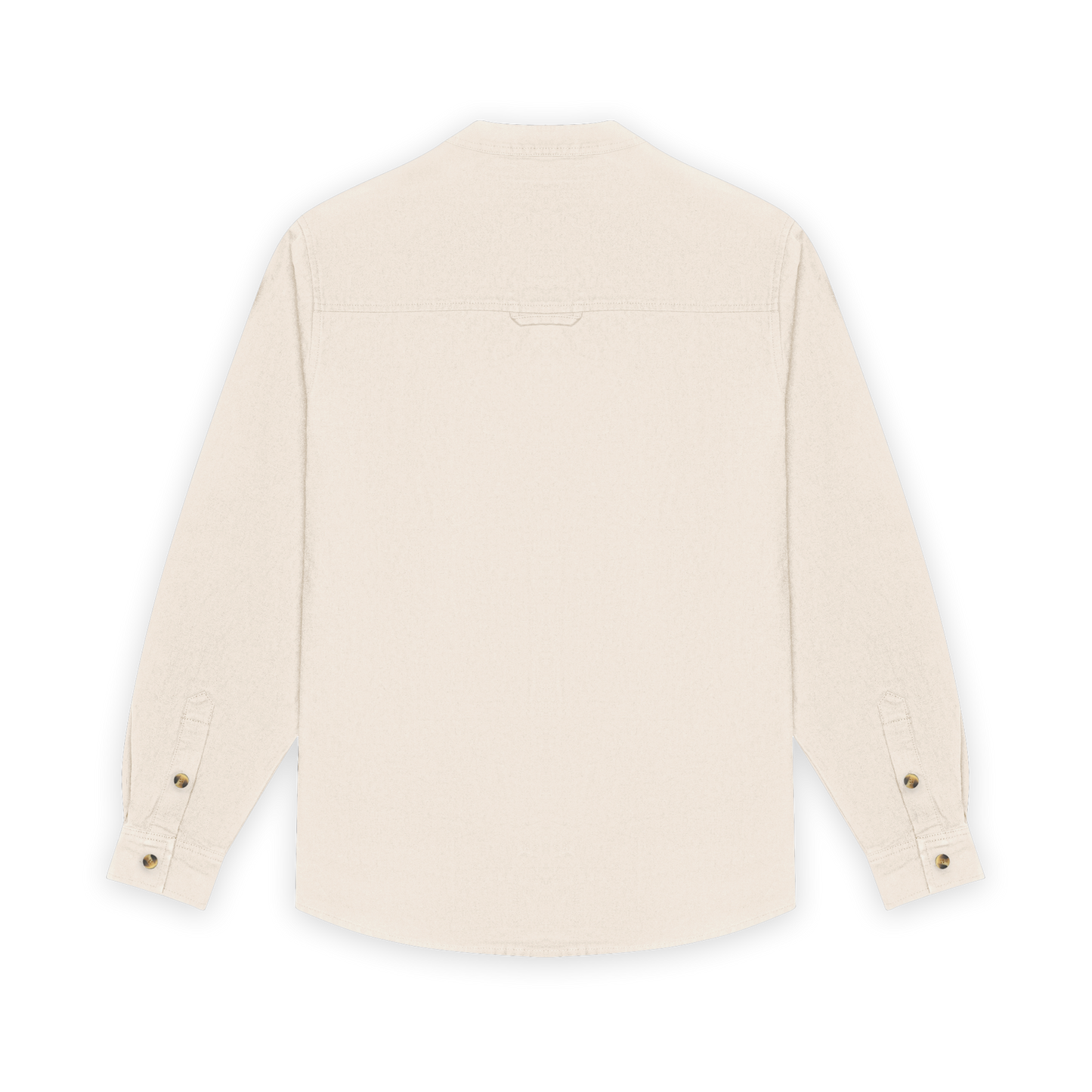 Monk Collar Button Down Shirt