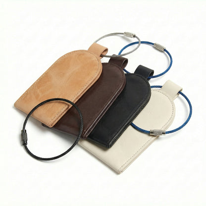 Leather Luggage Tag