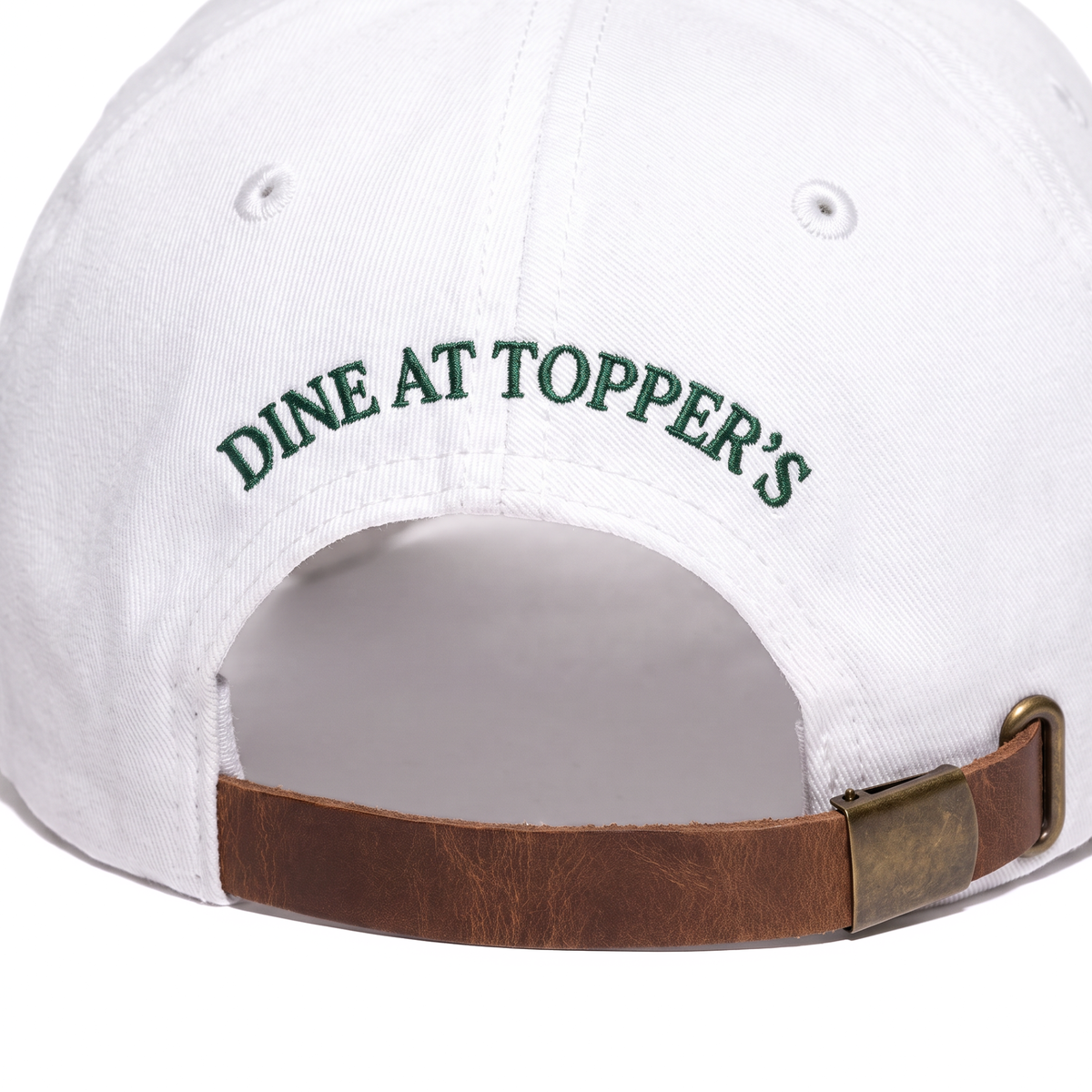 Leather Strap Dad Cap