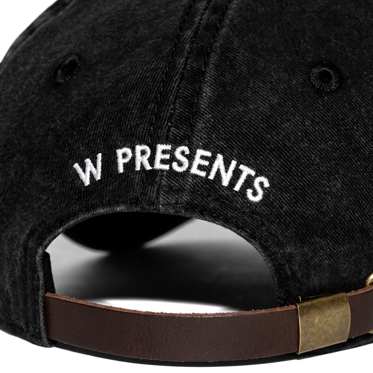 Leather Strap Dad Cap