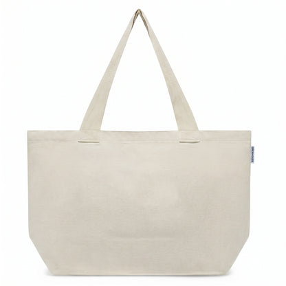 Wide Canvas Tote