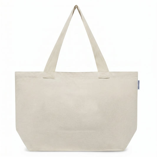 Wide Canvas Tote